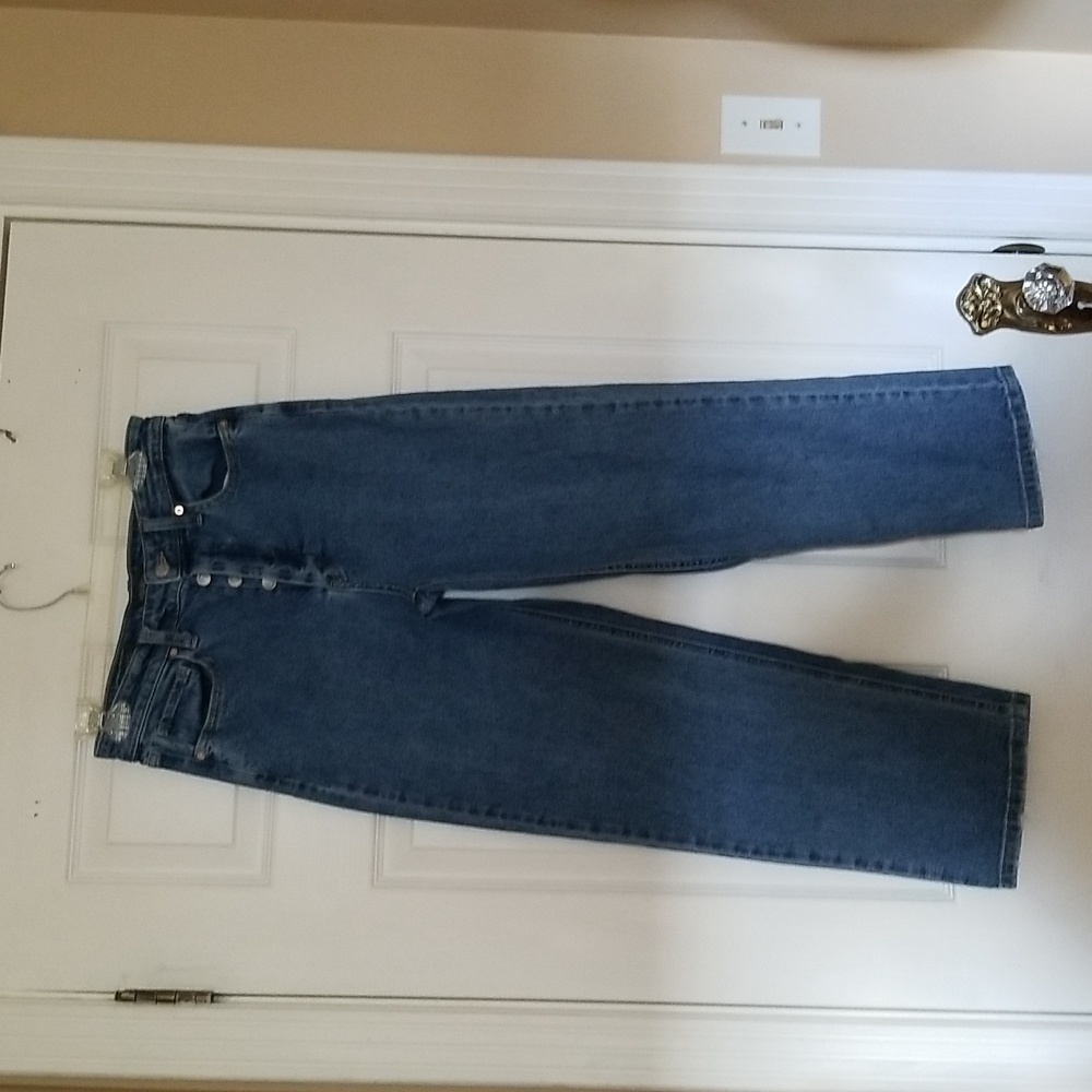 Wild Fable Highest Rise Straight Leg with Button Fly Size 6